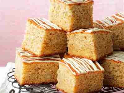 Bananen-Blondies