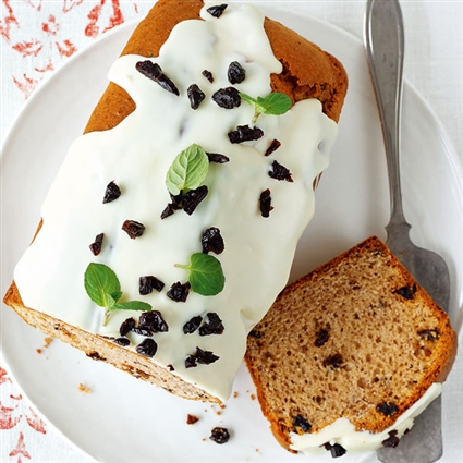 Kirschkuchen mit roten Bohnen