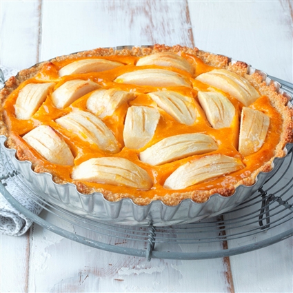 Möhren-Apfel-Tarte