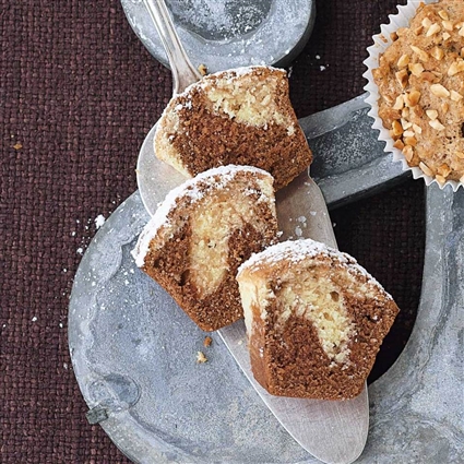 12 Mini-Marmorkuchen