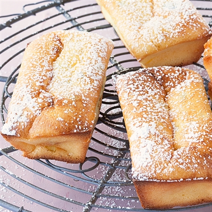 Ricottakuchen mit Passionsfrüchten