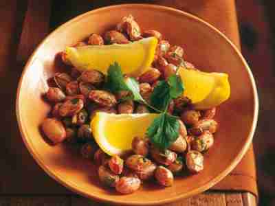 Ful mit Zitrone und Harissa