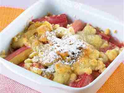Rhabarbercrumble