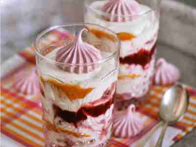 Eton Mess mit Ofenfrüchten
