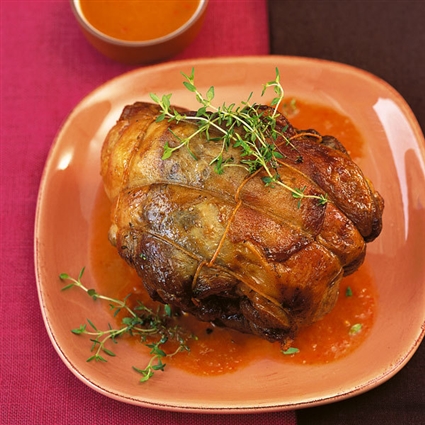 Lammbraten mit Balsamessig