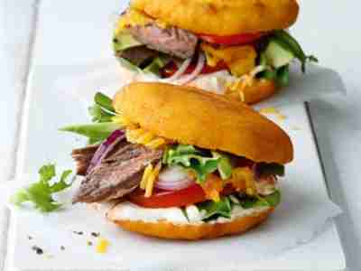 Gefüllte Arepas