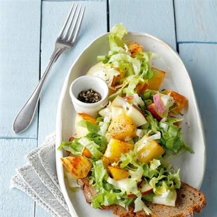 Lauwarmer Endiviensalat