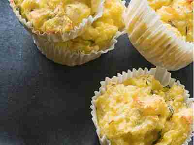 Kartoffelmuffins mit Feta