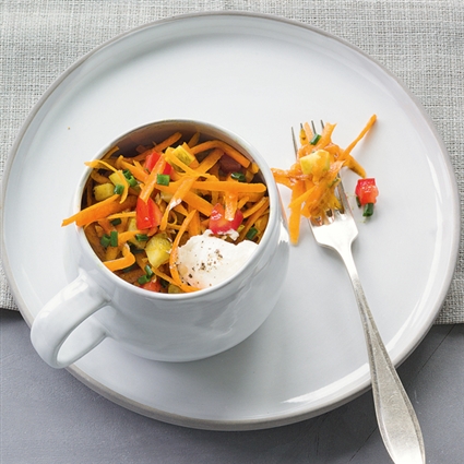 Kürbissalat mit Tomaten