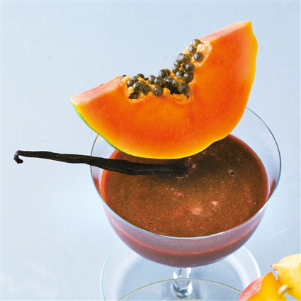 Papaya Smoothie: "Königliche Liaison"
