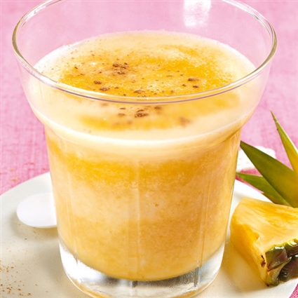 Ananas-Mandel-Smoothie