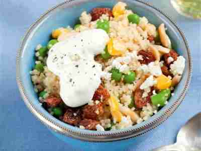 Couscous-Erbsen-Salat