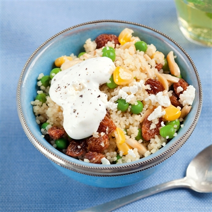 Couscous-Erbsen-Salat
