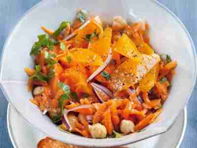 Arabischer Möhrensalat