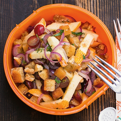 Käse-Trauben-Salat