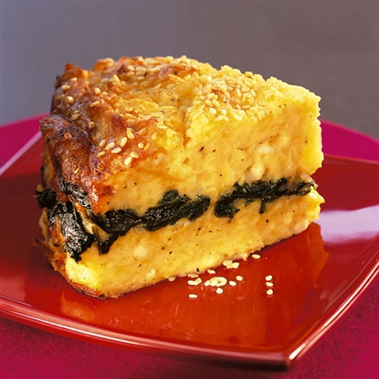 Grüne Kartoffeltorte
