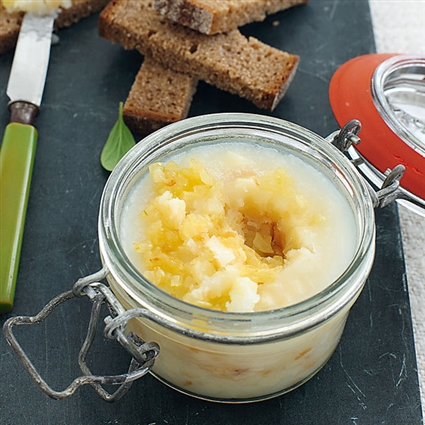 Veganes Schmalz mit Zwiebeln