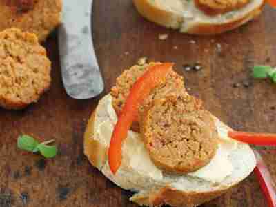 Veganer Aufschnitt