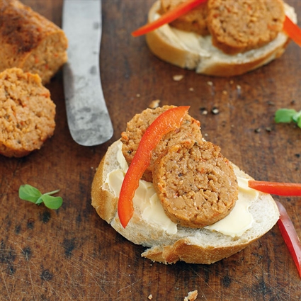 Veganer Aufschnitt
