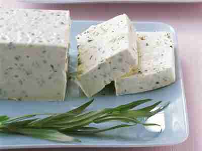 Ziegenkäseterrine