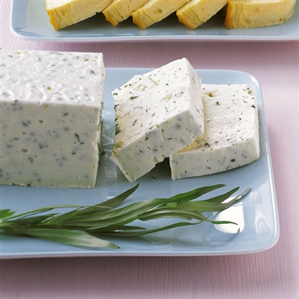 Ziegenkäseterrine