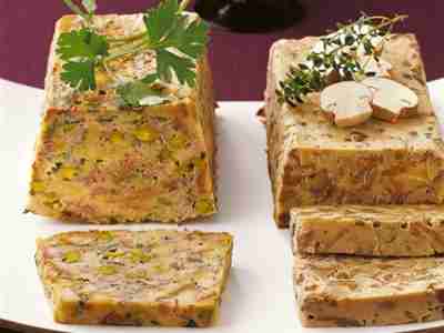 Herzhafte Brotterrine
