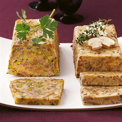 Herzhafte Brotterrine
