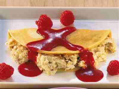 Pancakes mit Bircher Müsli