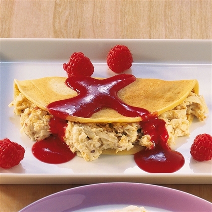 Pancakes mit Bircher Müsli