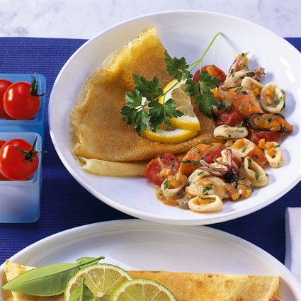 Indische Fisch-Pfannkuchen