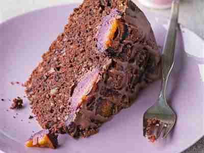 Schoko-Pflaumenkuchen