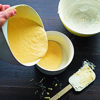 Würziges Käsesoufflé