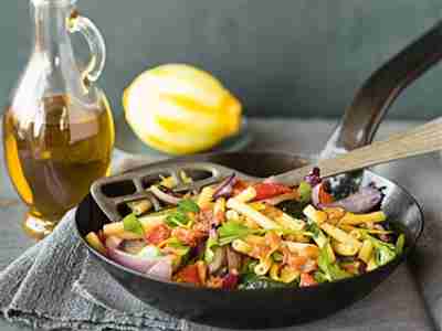 Zucchini-Tomaten-Pasta