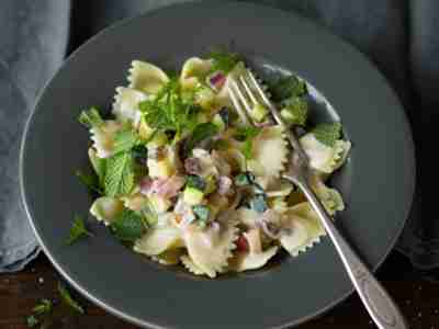 Zucchini-Ziegenkäse-Sauce
