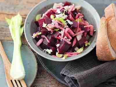Fruchtig-Scharfer Rote-Bete-Salat