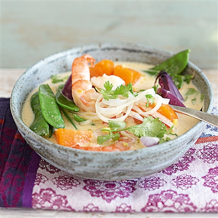 Thai-Curry-Kürbistopf