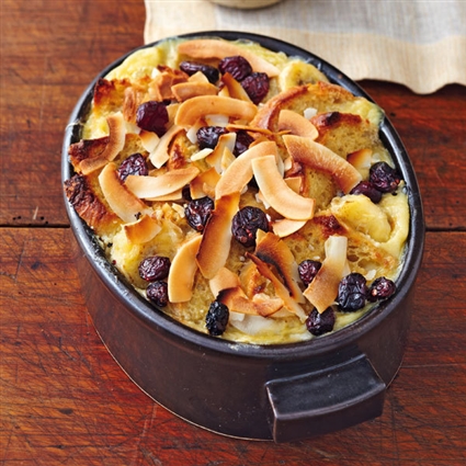 Kokos-Bananen-Gratin