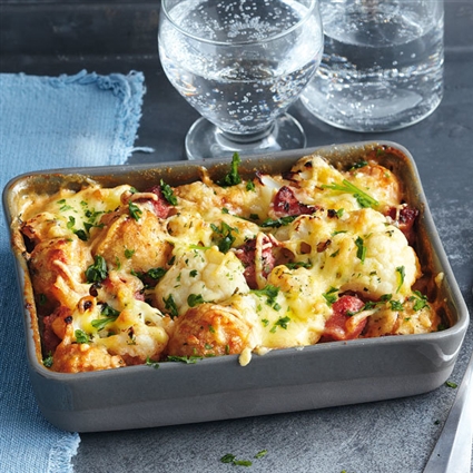 Blumenkohl mit Miniknödel