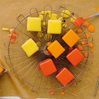 Domino-Fondant-Törtchen