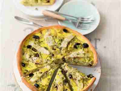 Fenchel-Fisch-Quiche