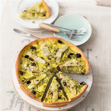 Fenchel-Fisch-Quiche