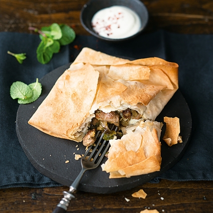 LAMM-AUBERGINEN-PASTETCHEN