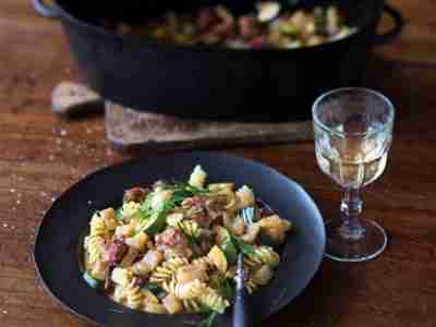 Salsiccia-Fenchel-Sauce