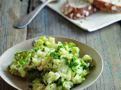 Kartoffelaufstrich mit Brokkoli