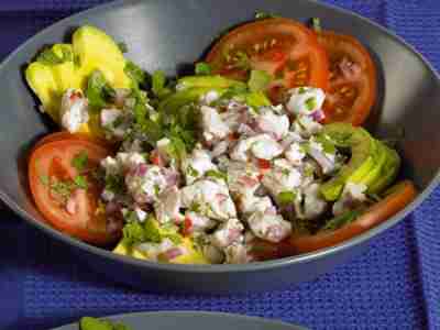 Ceviche vom Rotbarsch