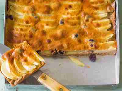 Apfelkuchen vom Blech