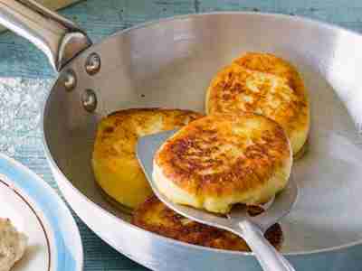 Quarkkeulchen mit Agavendicksaft