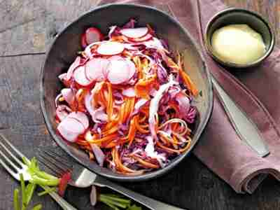 Coleslaw mit Radieschen