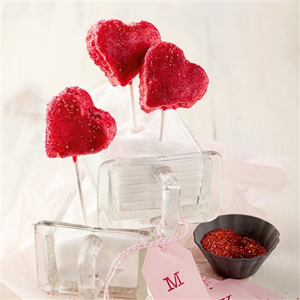 Cake-Pop-Herzen