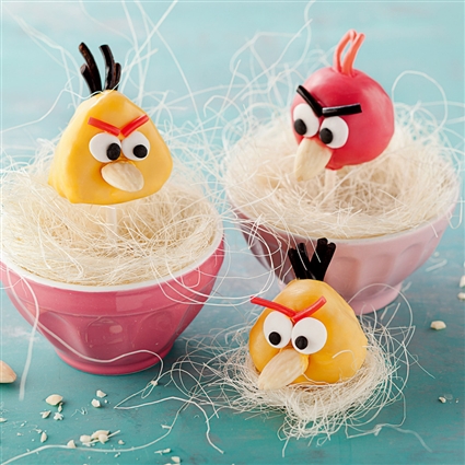 Angry Birds Cake Pops